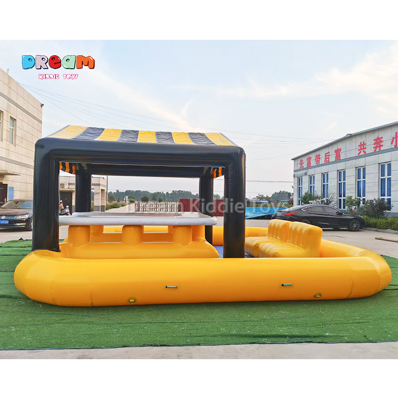 Commercial Inflatable Water Bar Airtight Water Pool Bar Water Tent