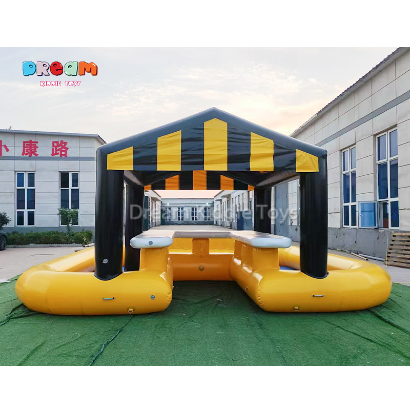 Commercial Inflatable Water Bar Airtight Water Pool Bar Water Tent