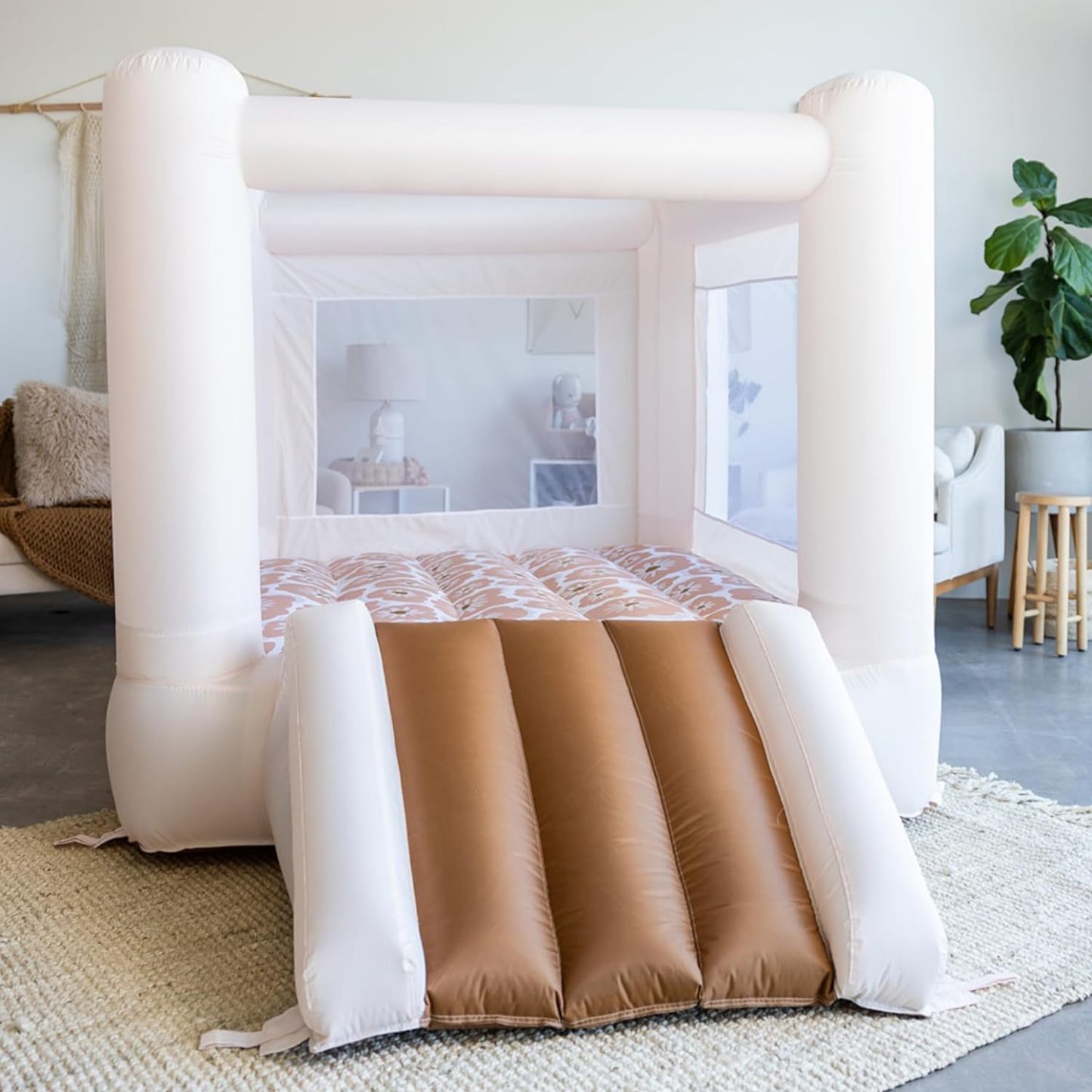 Bounce House in Bloom - Outdoor & Indoor Bounce House with Slide