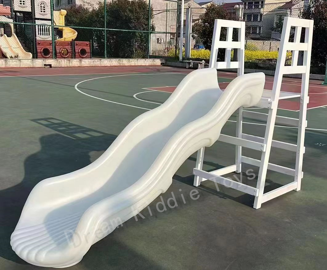 0.8x2m Playground Kids Slide Giant Baby Soft play Slide for Toddlers w/standing 80cm