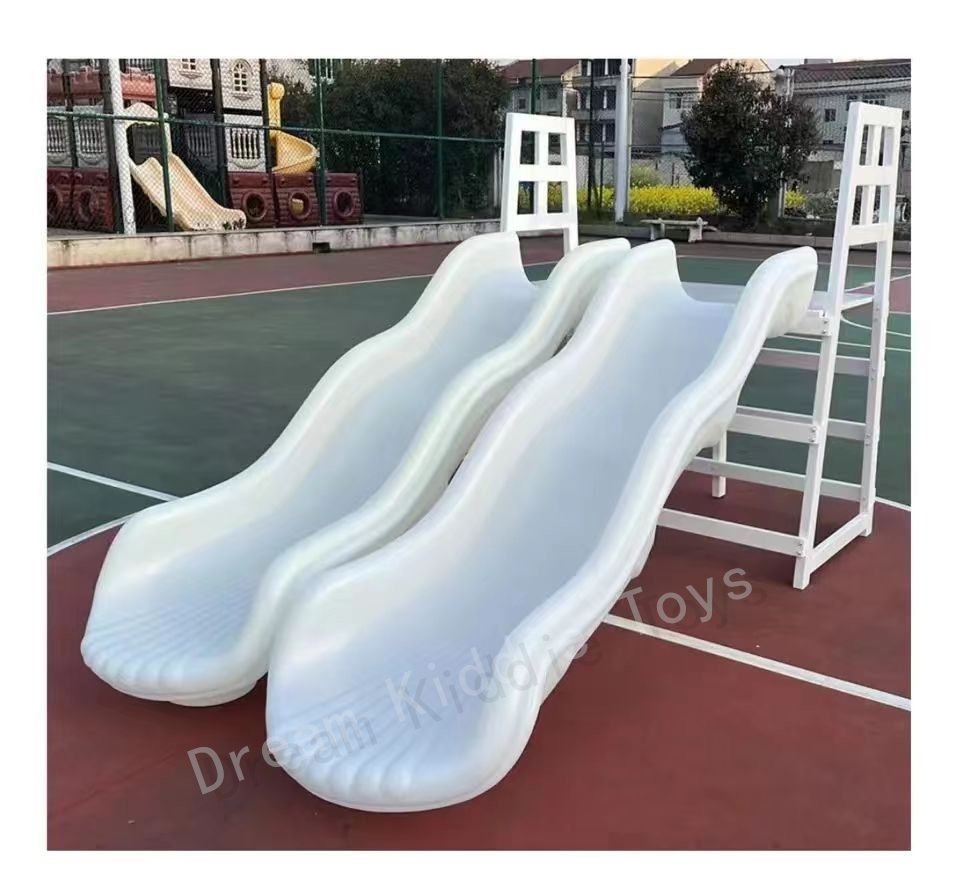 0.8x2m Playground Kids Slide Giant Baby Soft play Slide for Toddlers w/standing 80cm