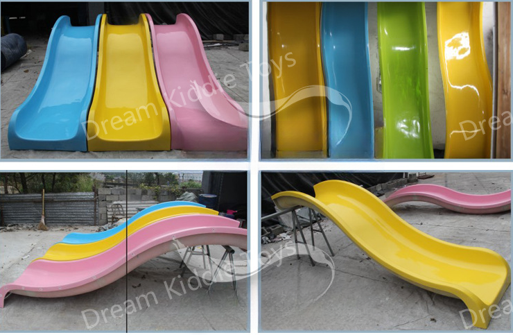 3m Playground Kids Fiberglass Slide Giant Baby Soft play Slide for Toddlers kids fiberglass slide