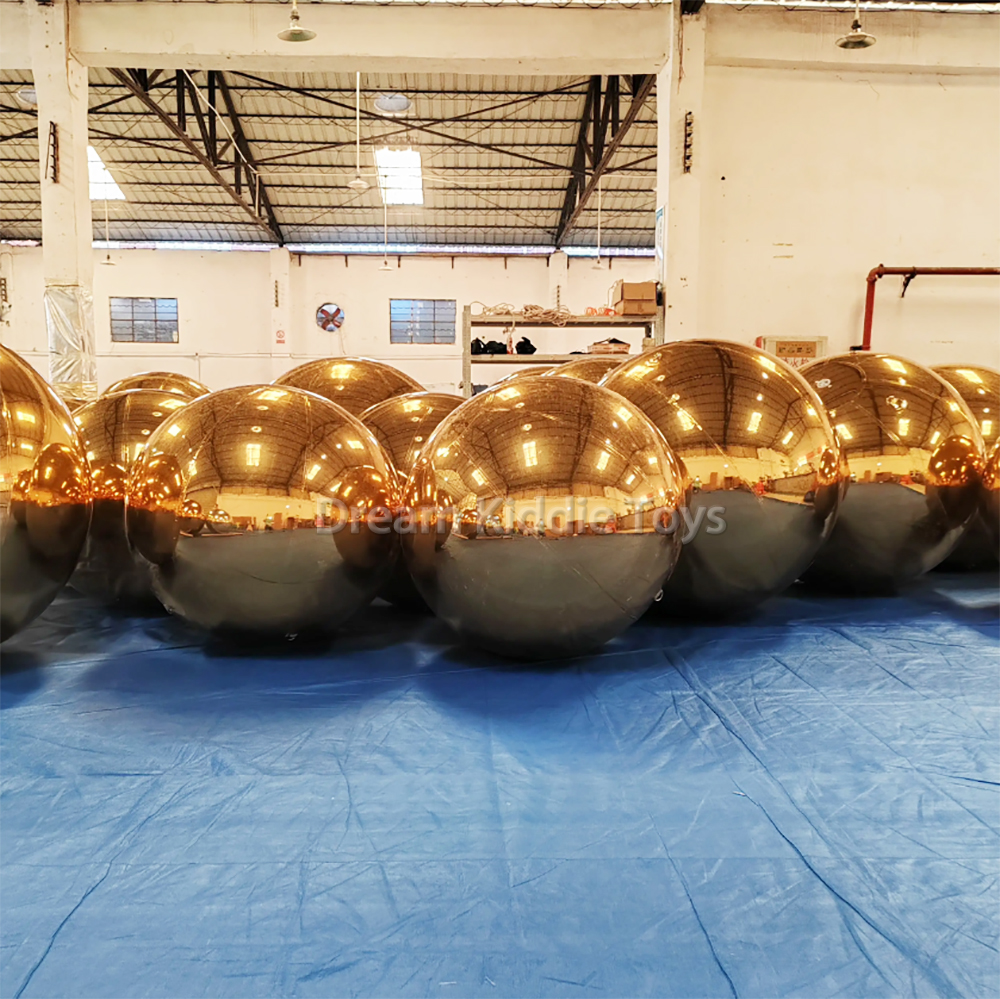 Indoor Outdoor Inflatable Mirror Ball Big Shiny Ball Decoration for Events