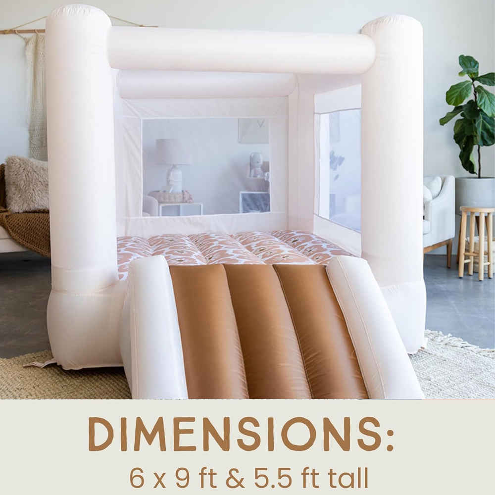 Bounce House in Bloom - Outdoor & Indoor Bounce House with Slide