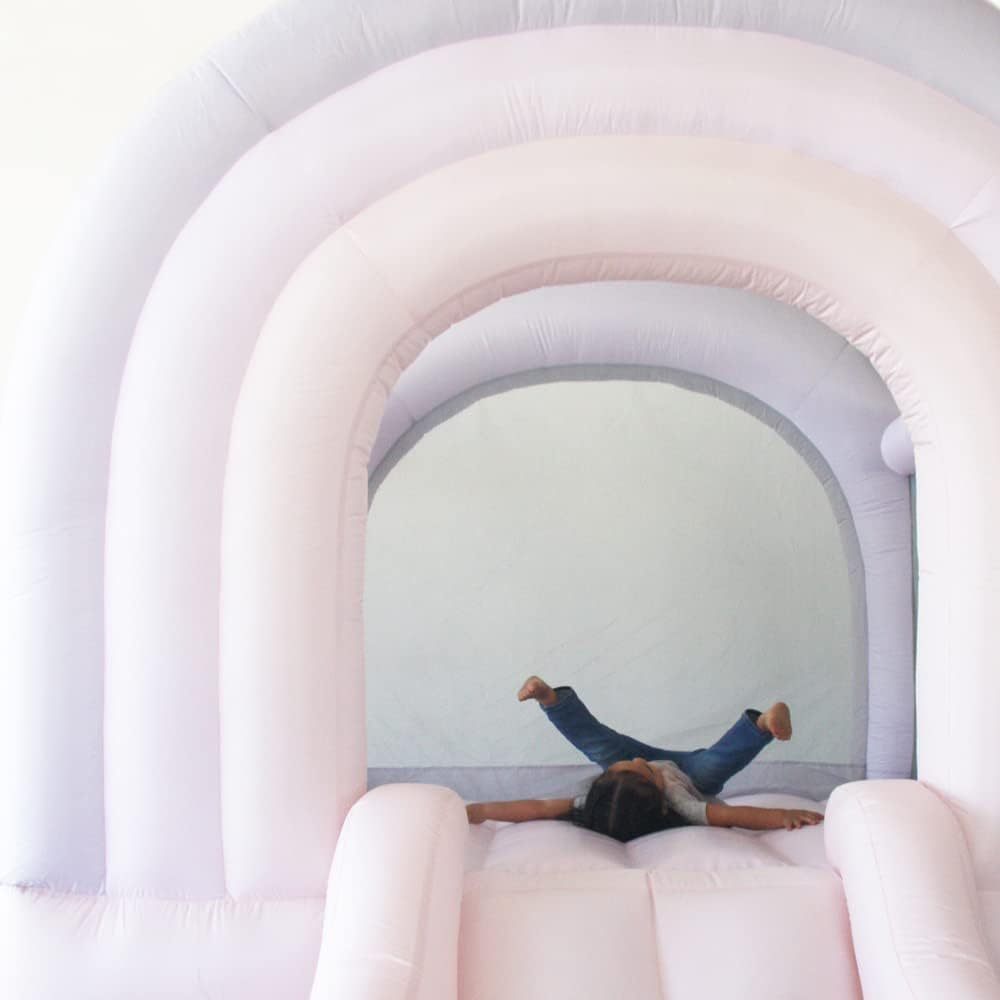 Rainbow Inflatable Bounce House,Mini Inflatable Castle Bouncy House with Slide,with Blower for Toddlers 1-8 Kids No reviews yet