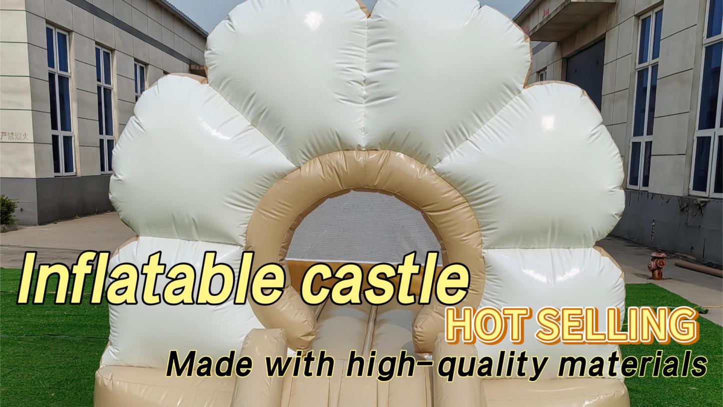 Commercial Daisy flower bounce house Kids inflatable bouncer Daisy Bouncy Castle For Wedding