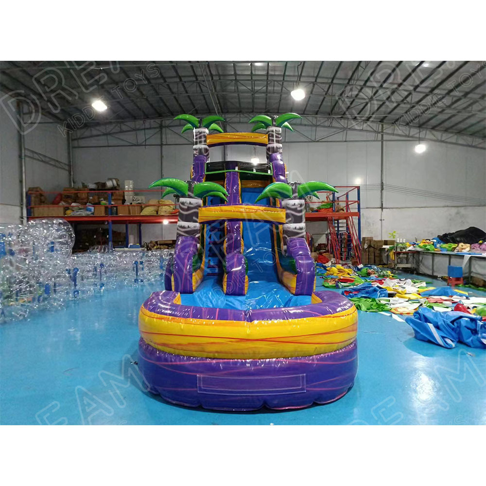 Inflatable Combo Jumping Water slide Inflatable Bounce House w/pool For Party Rent