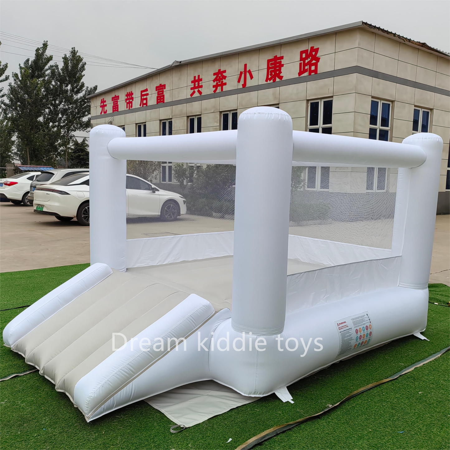 Commercial Inflatable Bouncer Bouncy Castle Bounce House combo with slide for Kids Party 