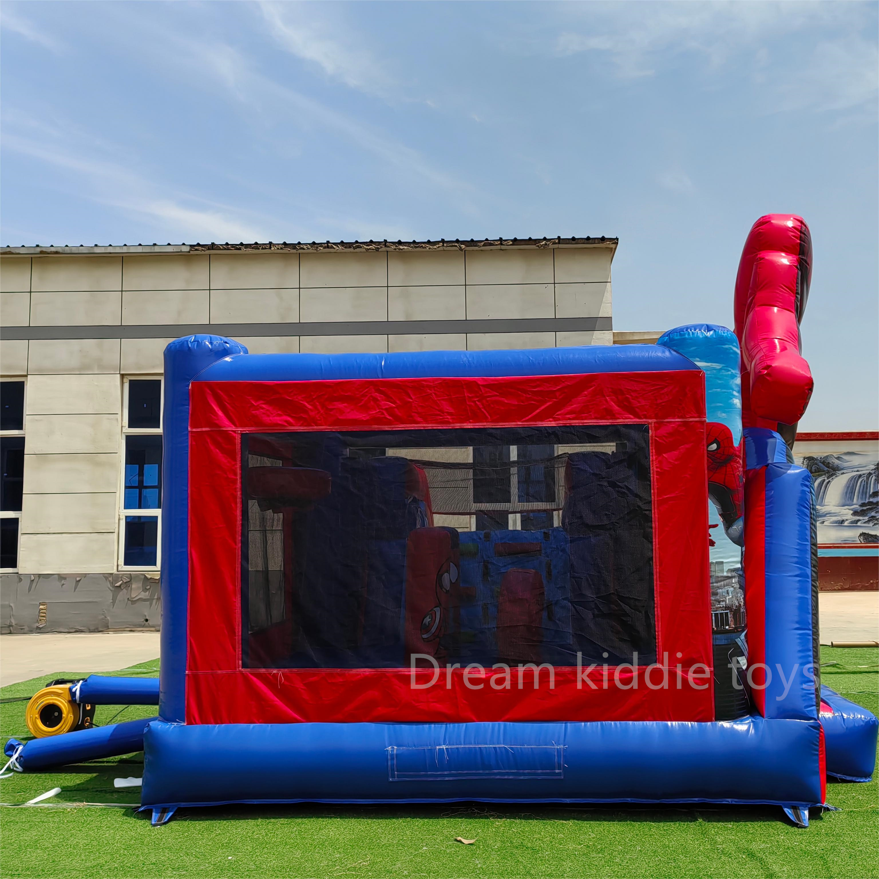 Commercial Inflatable Bounce House With Slide Kids Inflatable Games Bouncing Castle Combo Bouncer With Water Slide