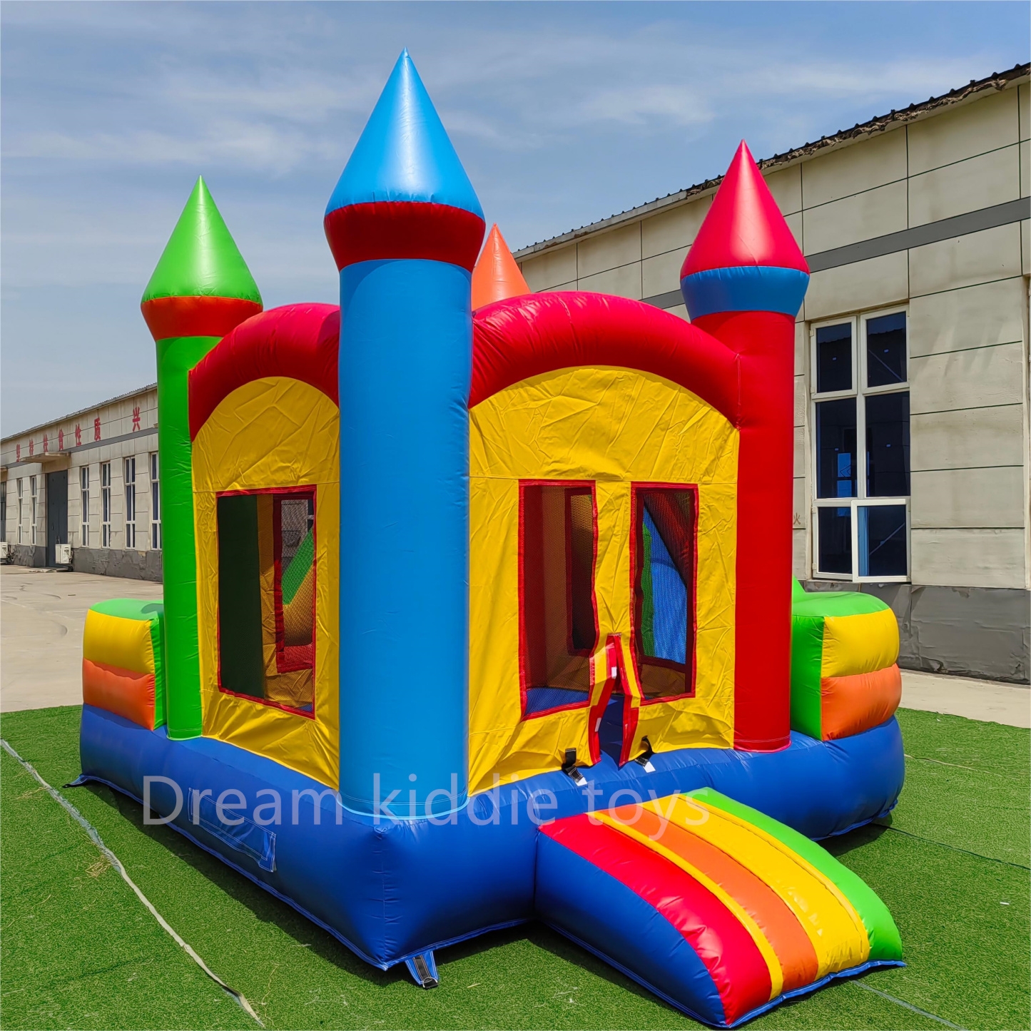 High Quality Amusement Equipment Inflatable Castle with Slide  Inflatable Jumping Castle for Kids