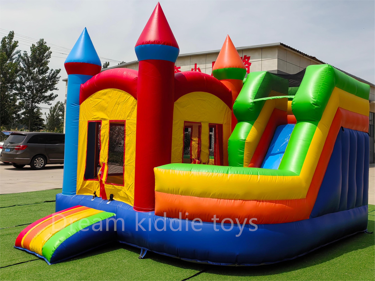 High Quality Amusement Equipment Inflatable Castle with Slide  Inflatable Jumping Castle for Kids