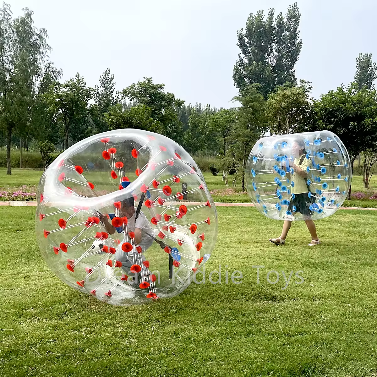 Inflatable Bumper Ball Inflatable Zorb Ball Bouncy Outdoor Toys for Kids and Adult