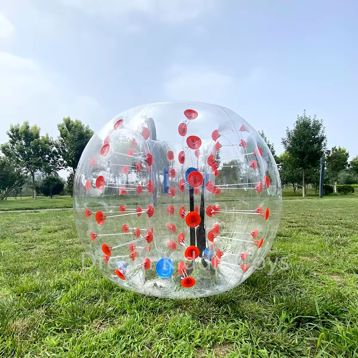 Inflatable Bumper Ball Inflatable Zorb Ball Bouncy Outdoor Toys for Kids and Adult