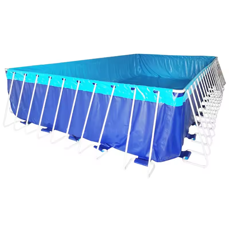  Portable Metal Swimming Pool 10m Outdoor Swimming Pool Square Swimming Pool