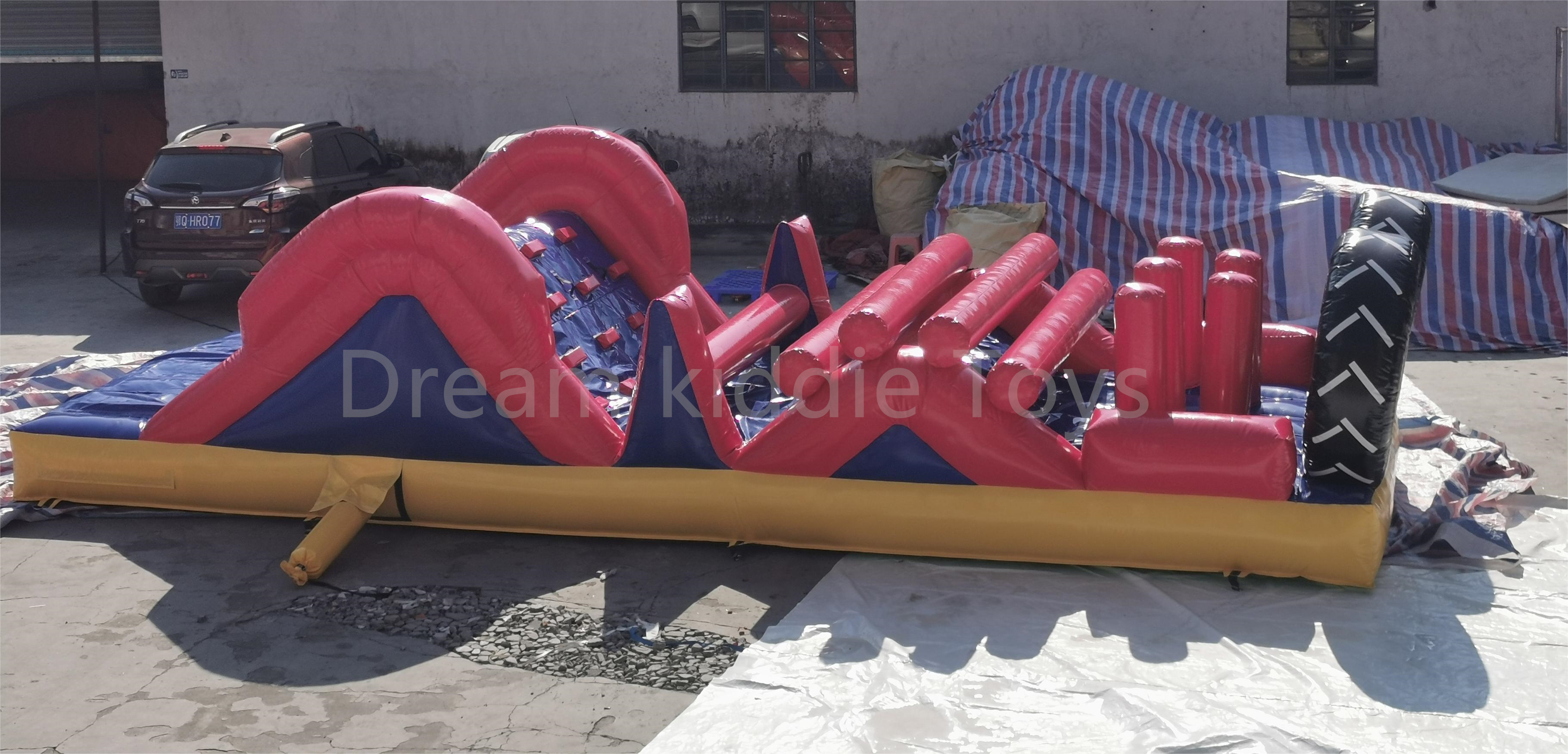 Hot sale Inflatable obstacle course  Inflatable Combo Obstacle Course Party Rentals For Events adult inflatable obstacle