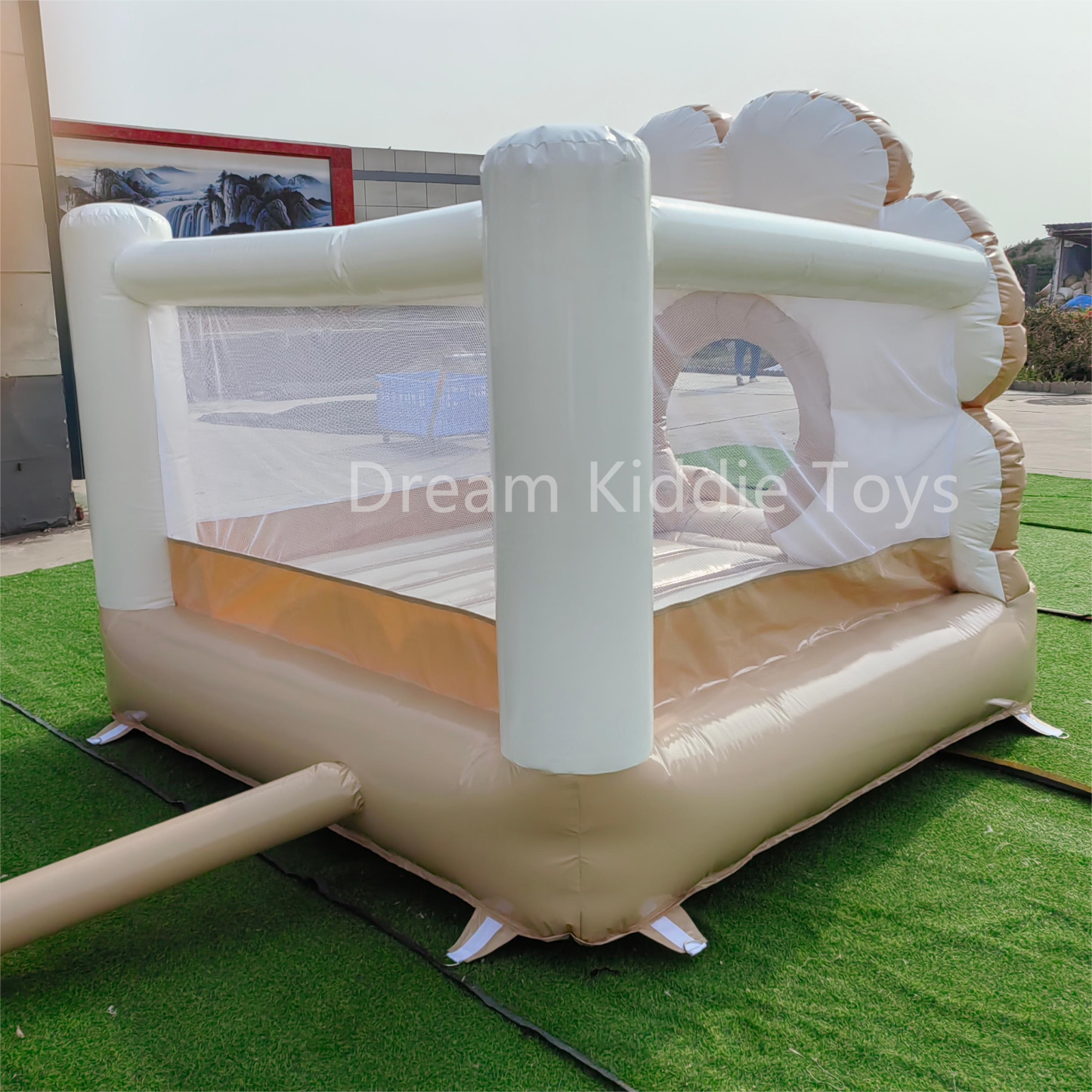 Commercial Daisy flower bounce house Kids inflatable bouncer Daisy Bouncy Castle For Wedding