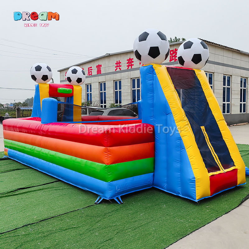 Commercial Sport Games Inflatable Football Game Football Interactive Field Soccer Field for Rental