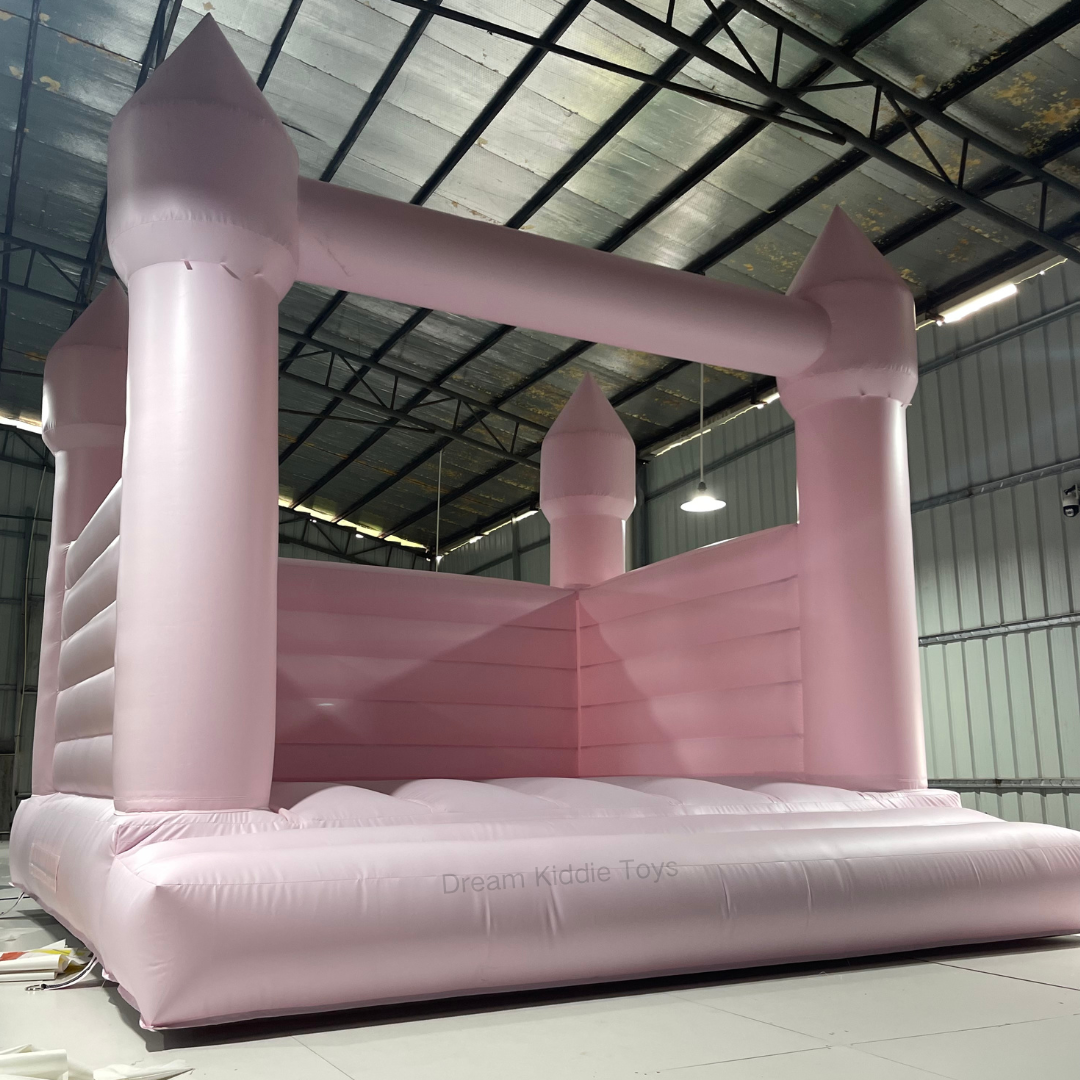 Commercial 13x13FT Giant  Pink Bounce House Softplay Bouncy Castle Outdoor Backyards