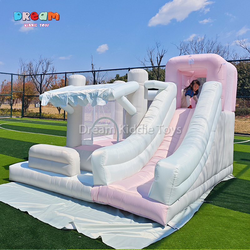 Market Inflatable Bounce House Inflatable Jumping Castle With Slide Combo Inflatable Bouncer for Kids 
