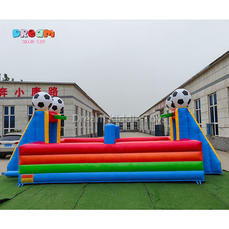 Commercial Sport Games Inflatable Football Game Football Interactive Field Soccer Field for Rental