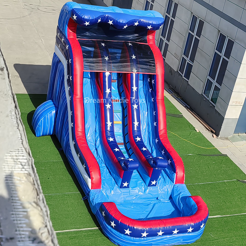 Commercial  inflatable water slides inflatable water slides with swimming pool inflatable water slide double for adults