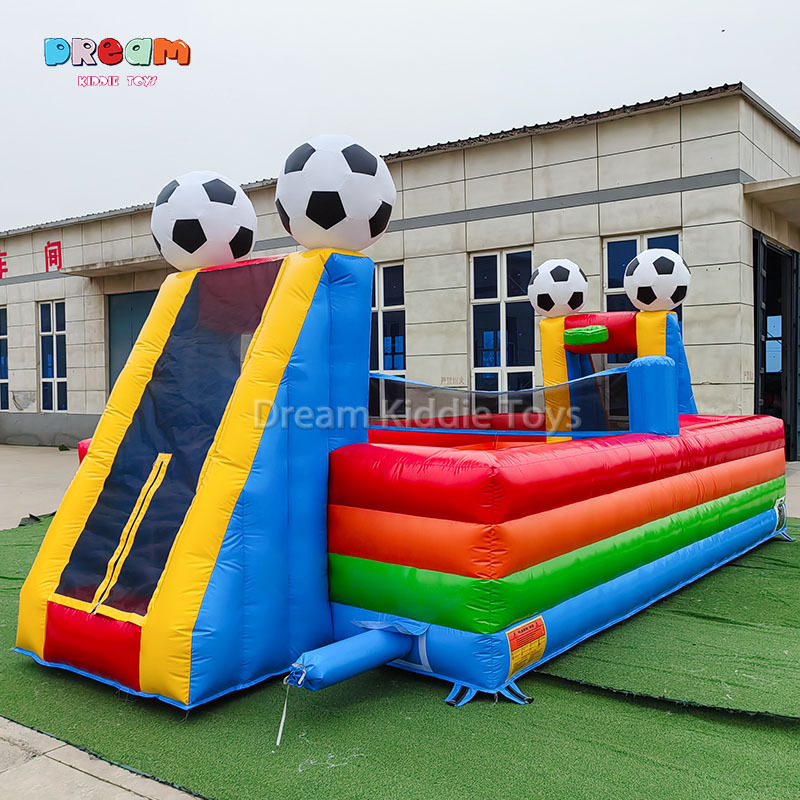 Commercial Sport Games Inflatable Football Game Football Interactive Field Soccer Field for Rental