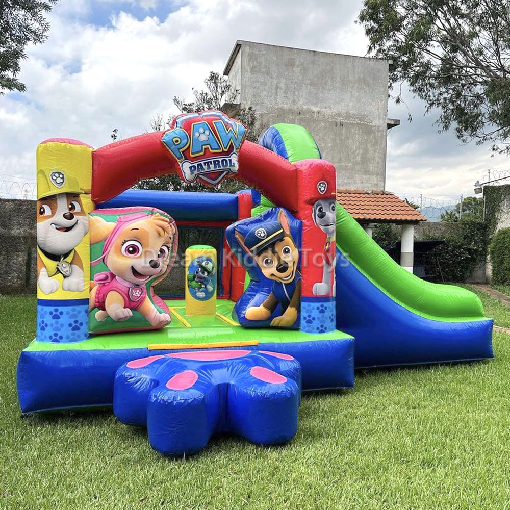 Paw Commercial Patrol bouncy castle inflatable bouncers for Rental  bounce house cartoon commercial jumping bouncer for Kids