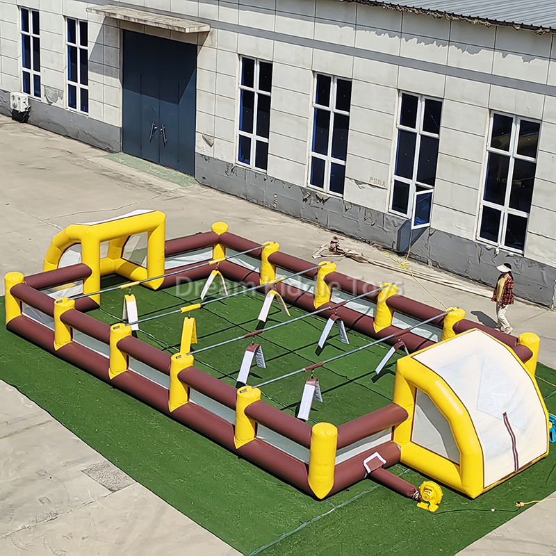 Sports Commercial Inflatable Football Field Outdoor Giant Inflatable Bouncy Soccer Arena