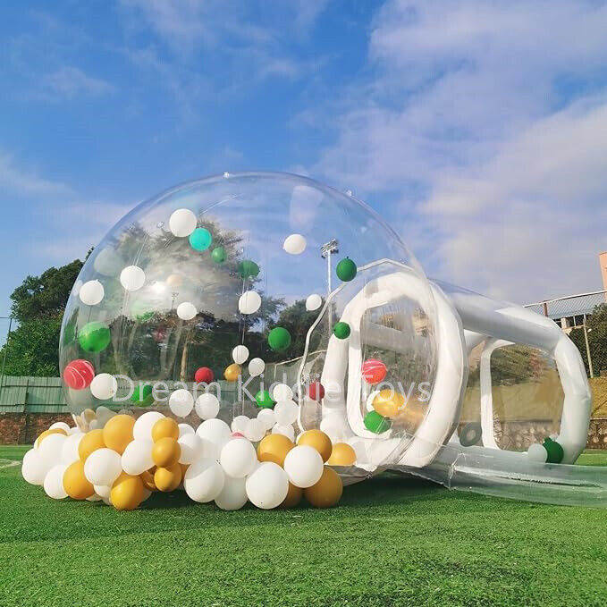 4M Clear Balloons Bubble Dome Tent Inflatable Bubble House For Balloons Advertisement