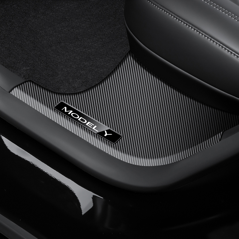 Door Sill Protector For Tesla Model 3 (2024+ ) / Y (2021-2024)-TESGOD