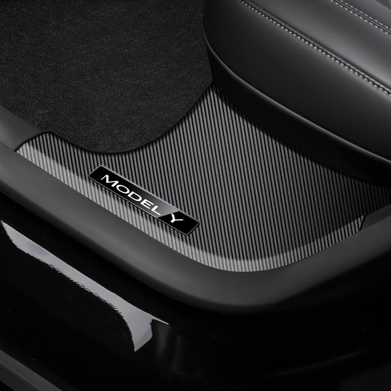 Door Sill Protector For Tesla Model 3 (2024+ ) / Y (2021-2024)-TESGOD