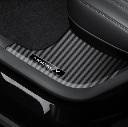 Door Sill Protector For Tesla Model 3 (2024+ ) / Y (2021-2024)-TESGOD