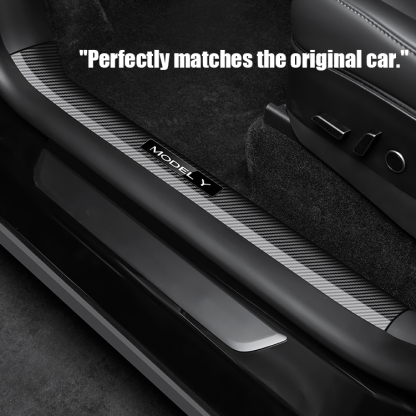 Door Sill Protector For Tesla Model 3 (2024+ ) / Y (2021-2024)-TESGOD