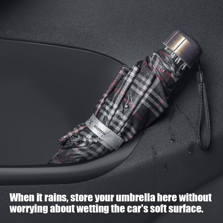 TPE Full-Cover Car Door Storage Slot Mats for Tesla Model 3 Highland 2024+-TESGOD