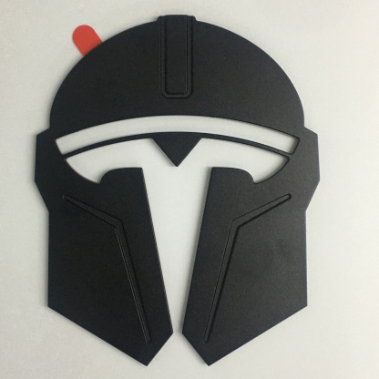 Tesla Model 3/Y Mandalorian Logo Decoration Sticker-TESGOD