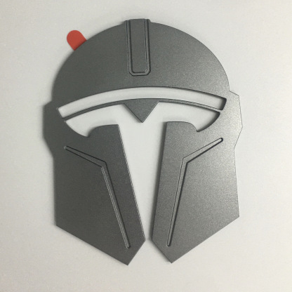 Tesla Model 3/Y Mandalorian Logo Decoration Sticker-TESGOD
