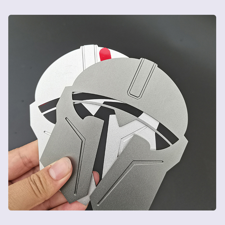 Tesla Model 3/Y Mandalorian Logo Decoration Sticker-TESGOD