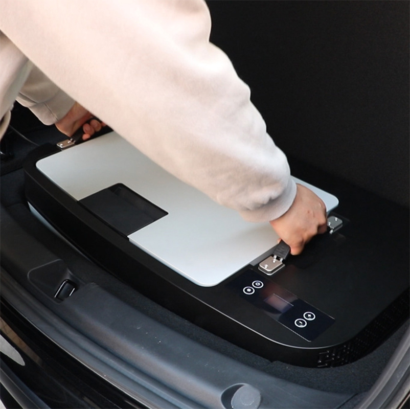 Tesla Compact Car Refrigerator for Model 3/Y – Efficient Cooling & Freezing, Energy-Efficient-TESGOD
