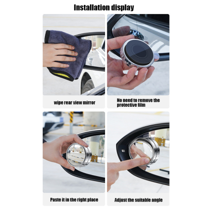 Rear View Auxiliary Mirror for Tesla Model S/3/X/Y-TESGOD