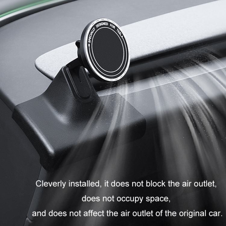 Magnetic Phone Mount for Tesla Model 3 Highland 2024+ (Left-Hand Drive)-TESGOD