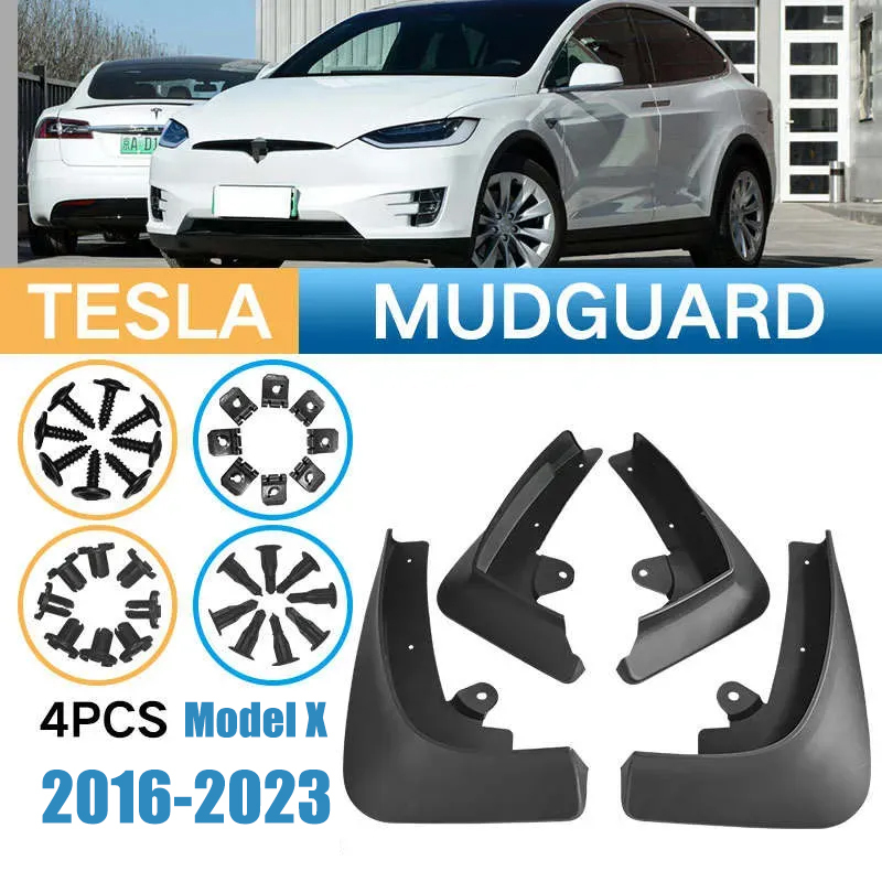 Mud Flaps for Tesla Model X-TESGOD