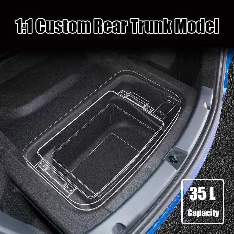 Tesla Compact Car Refrigerator for Model 3/Y – Efficient Cooling & Freezing, Energy-Efficient-TESGOD