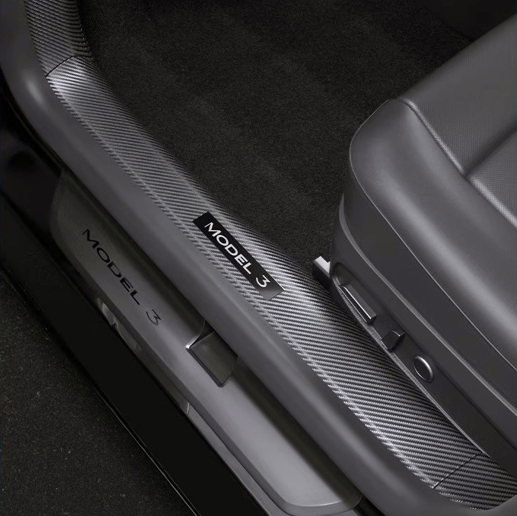 Door Sill Protector For Tesla Model 3 (2024+ ) / Y (2021-2024)-TESGOD