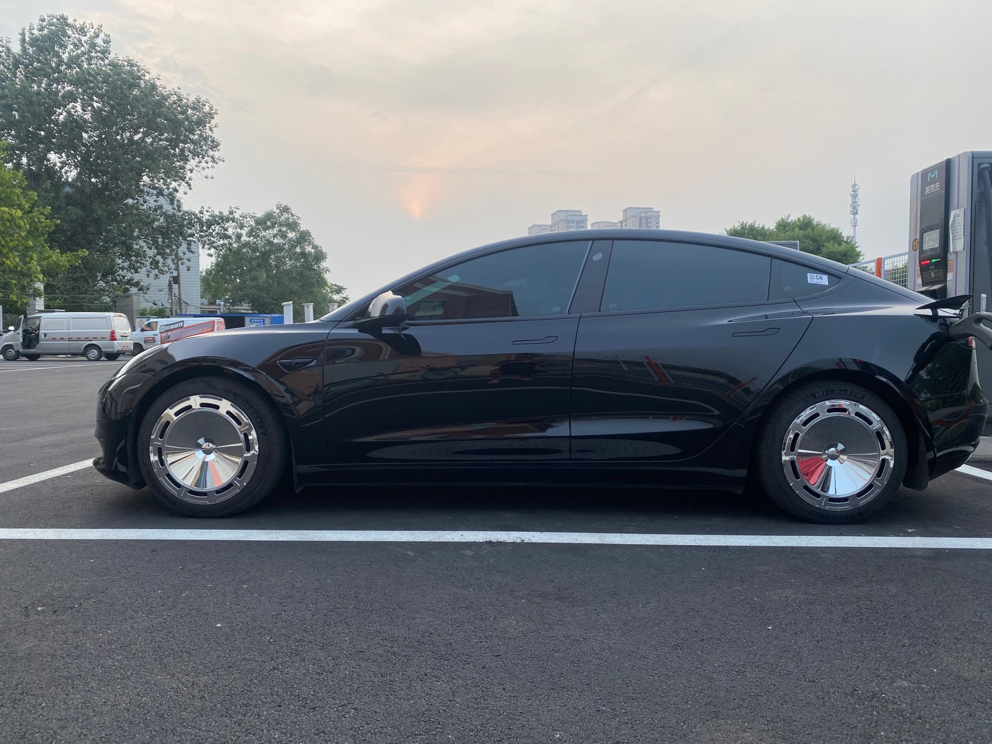 18" 19" Wheel Covers for Tesla Model 3/Y (4PCS)-TESGOD