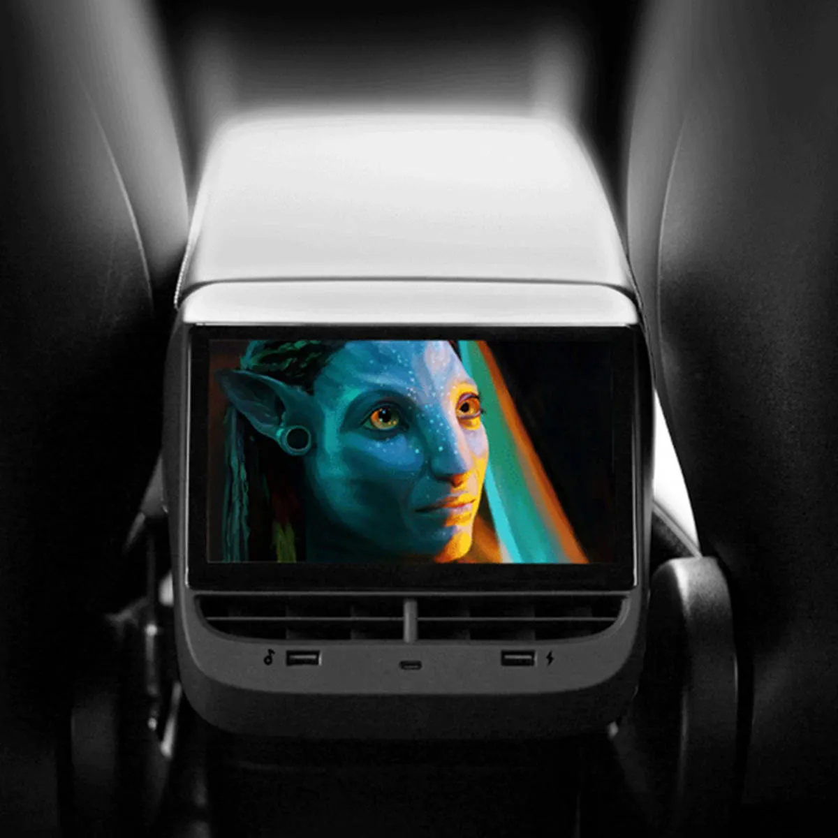 Rear Entertainment and Climate Control Touch Screen Display for Tesla Model 3/Y-TESGOD