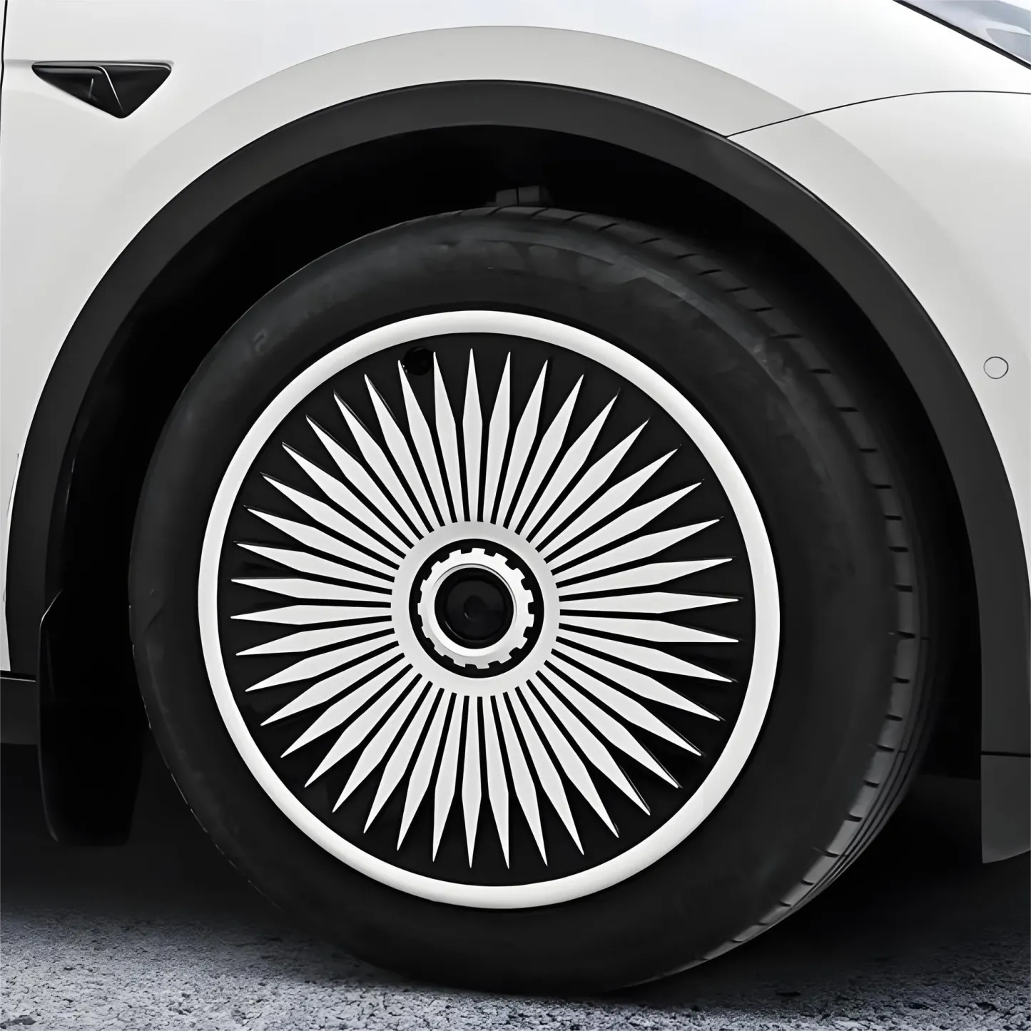 4Pcs Wheel Caps Suitable for Tesla Model Y 19-Inch Rims-TESGOD