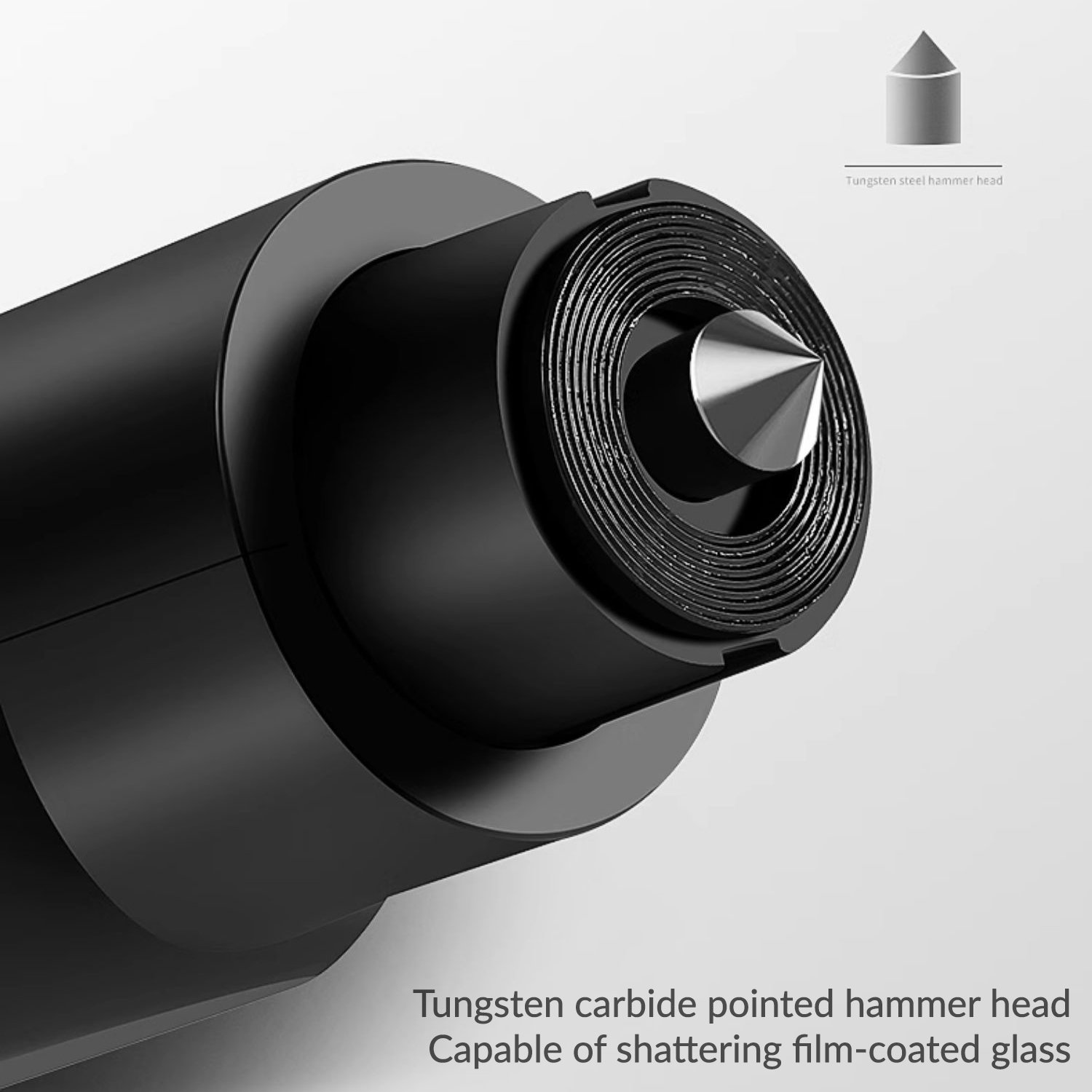 2-in-1 Window Breaker and Seatbelt Cutter for Tesla Model 3/Y/X/S