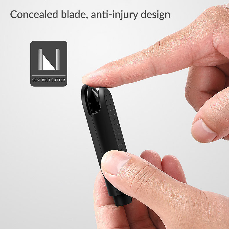 2-in-1 Window Breaker and Seatbelt Cutter for Tesla Model 3/Y/X/S