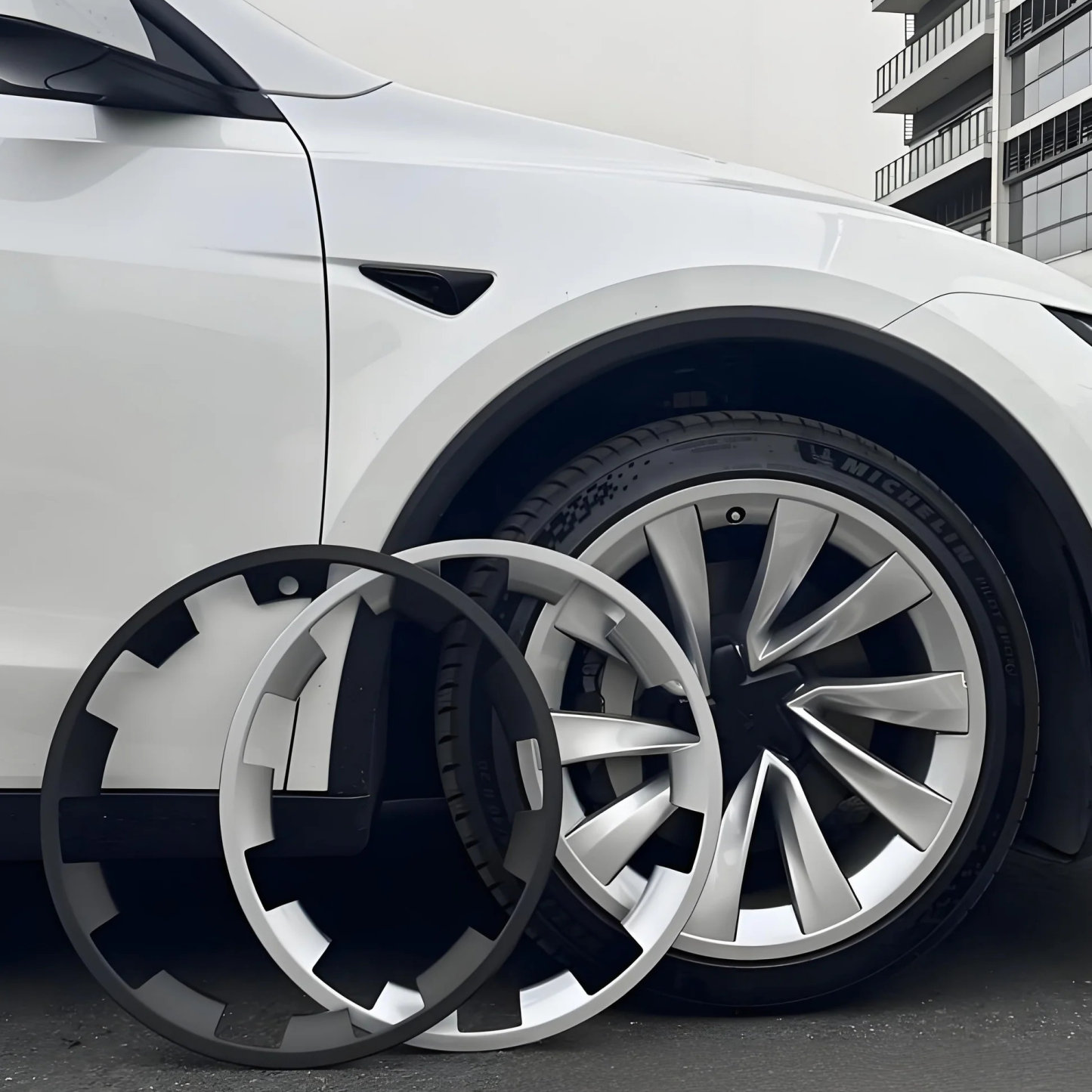20″ Wheel Rim Protector Strips for Tesla Model Y Juniper (2025.03+) 