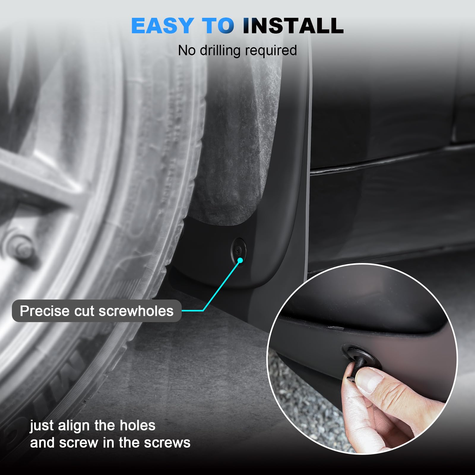 Tesla Model 3 Highland 2024+ Fenders (Set of 4)-TESGOD